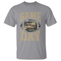 Game Day Football T Shirt Funny Sunday Retro Camo Camouflage - Wonder Print Shop