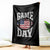 Game Day Football Throw Blanket Funny Sunday Retro Patriotic American Flag - Wonder Print Shop