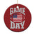 Game Day Football Christmas Ornament Funny Sunday Retro Patriotic American Flag - Wonder Print Shop
