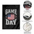 Game Day Football Garden Flag Funny Sunday Retro Patriotic American Flag - Wonder Print Shop