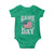 Game Day Football Baby Onesie Funny Sunday Retro Patriotic American Flag - Wonder Print Shop