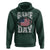 Game Day Football Hoodie Funny Sunday Retro Patriotic American Flag - Wonder Print Shop