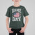 Game Day Football T Shirt For Kid Funny Sunday Retro Patriotic American Flag - Wonder Print Shop
