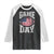 Game Day Football Raglan Shirt Funny Sunday Retro Patriotic American Flag - Wonder Print Shop