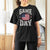 Game Day Football T Shirt For Women Funny Sunday Retro Patriotic American Flag - Wonder Print Shop