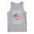 Game Day Football Tank Top Funny Sunday Retro Patriotic American Flag - Wonder Print Shop