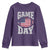 Game Day Football Youth Sweatshirt Funny Sunday Retro Patriotic American Flag - Wonder Print Shop
