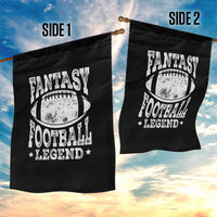 Fantasy Football Legend Garden Flag Funny Gameday Dad - Wonder Print Shop
