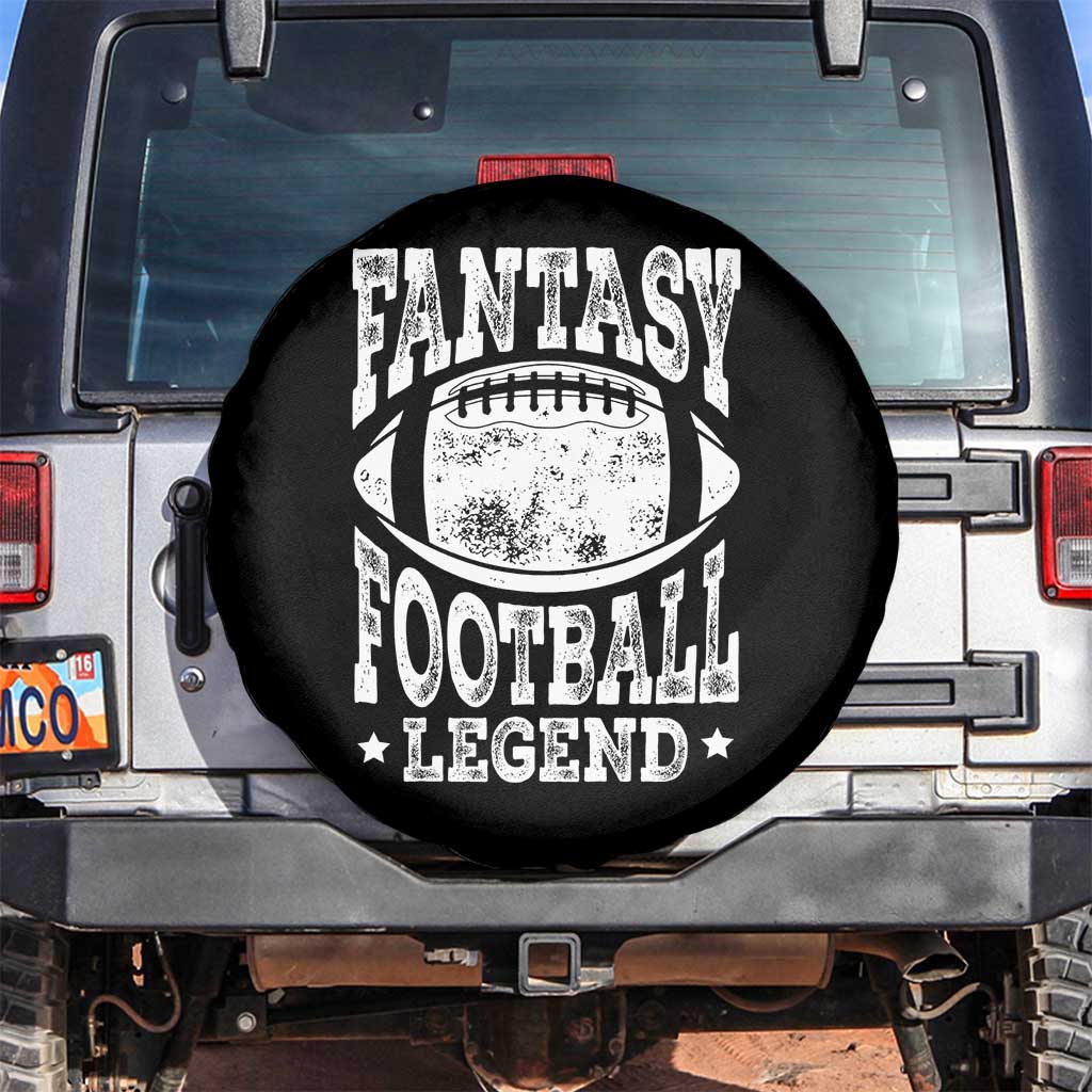 Fantasy Football Legend Spare Tire Cover Funny Gameday Dad - Wonder Print Shop