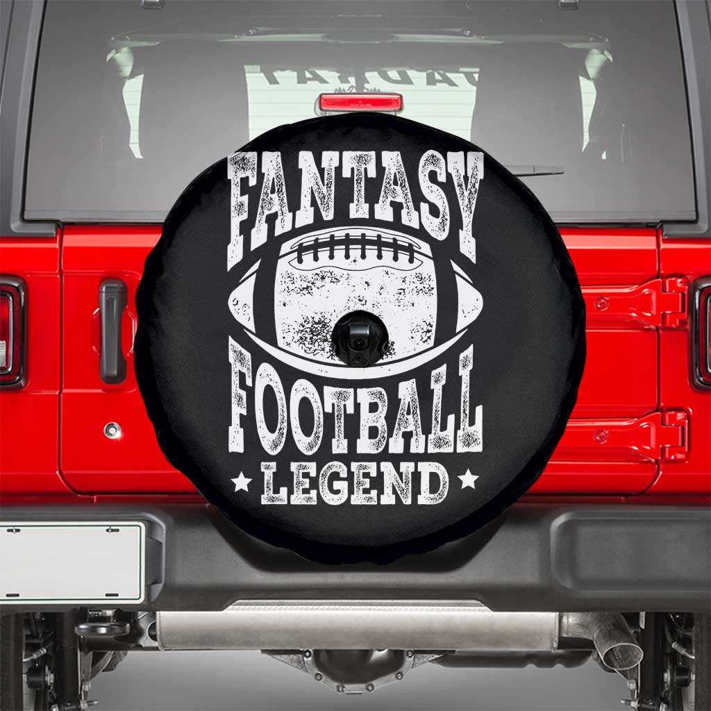 Fantasy Football Legend Spare Tire Cover Funny Gameday Dad - Wonder Print Shop