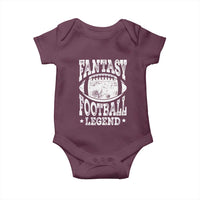 Fantasy Football Legend Baby Onesie Funny Gameday Dad - Wonder Print Shop