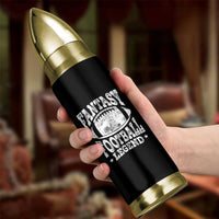 Fantasy Football Legend Bullet Tumbler Funny Gameday Dad - Wonder Print Shop