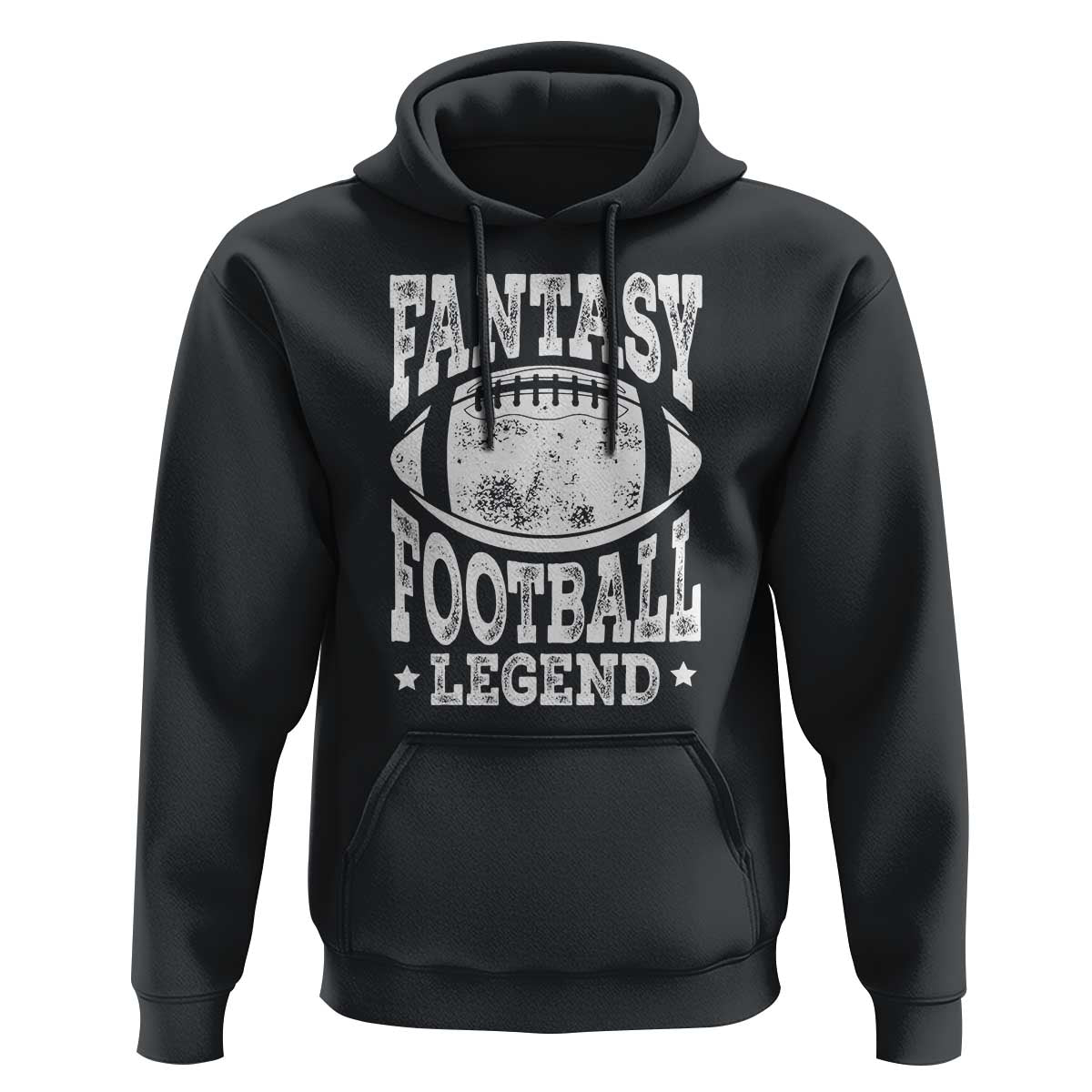 Fantasy Football Legend Hoodie Funny Gameday Dad - Wonder Print Shop