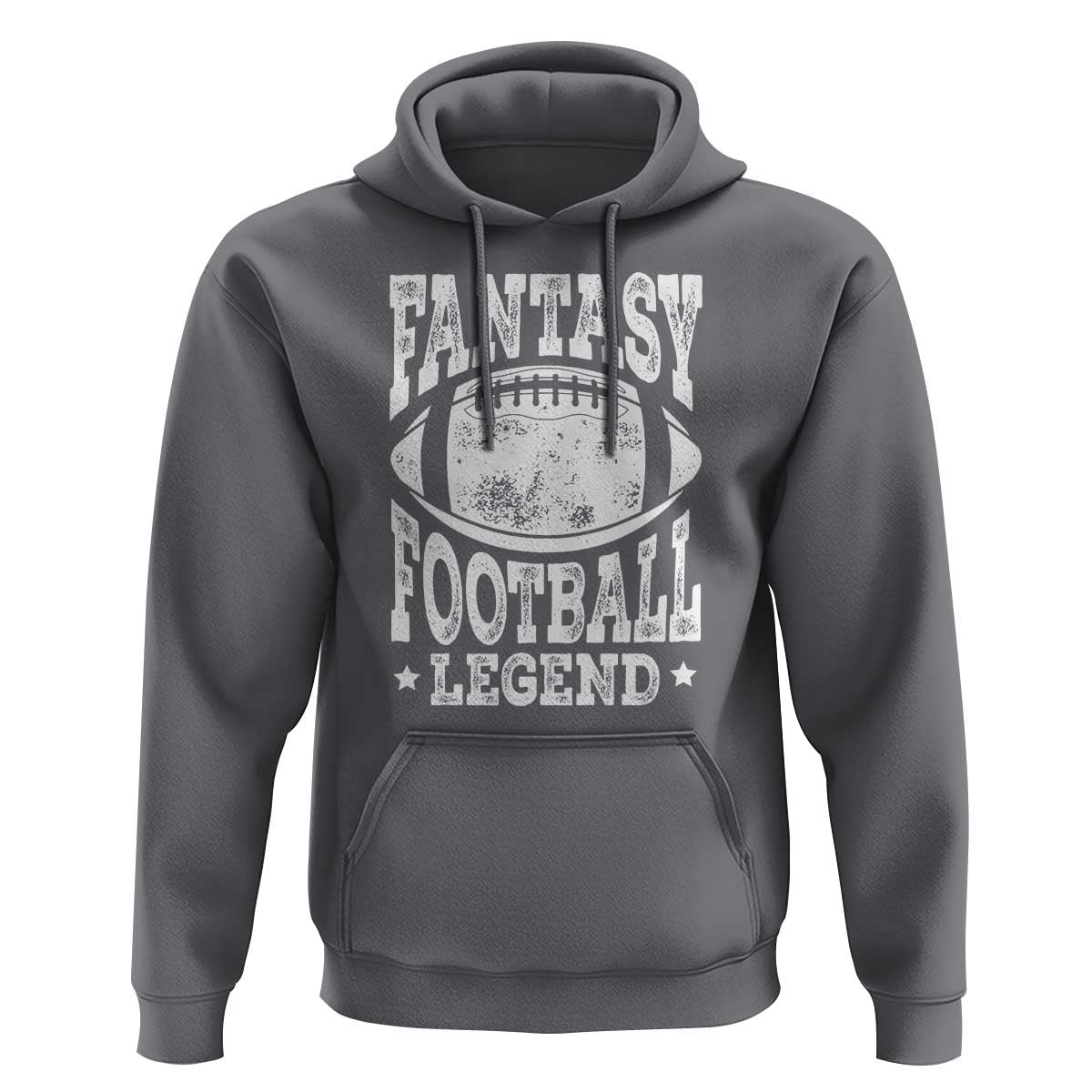 Fantasy Football Legend Hoodie Funny Gameday Dad - Wonder Print Shop
