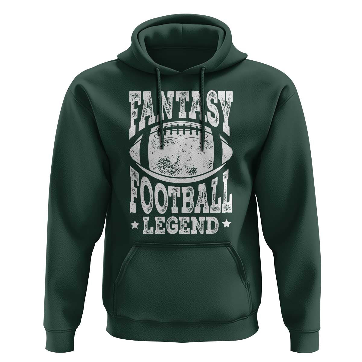 Fantasy Football Legend Hoodie Funny Gameday Dad - Wonder Print Shop