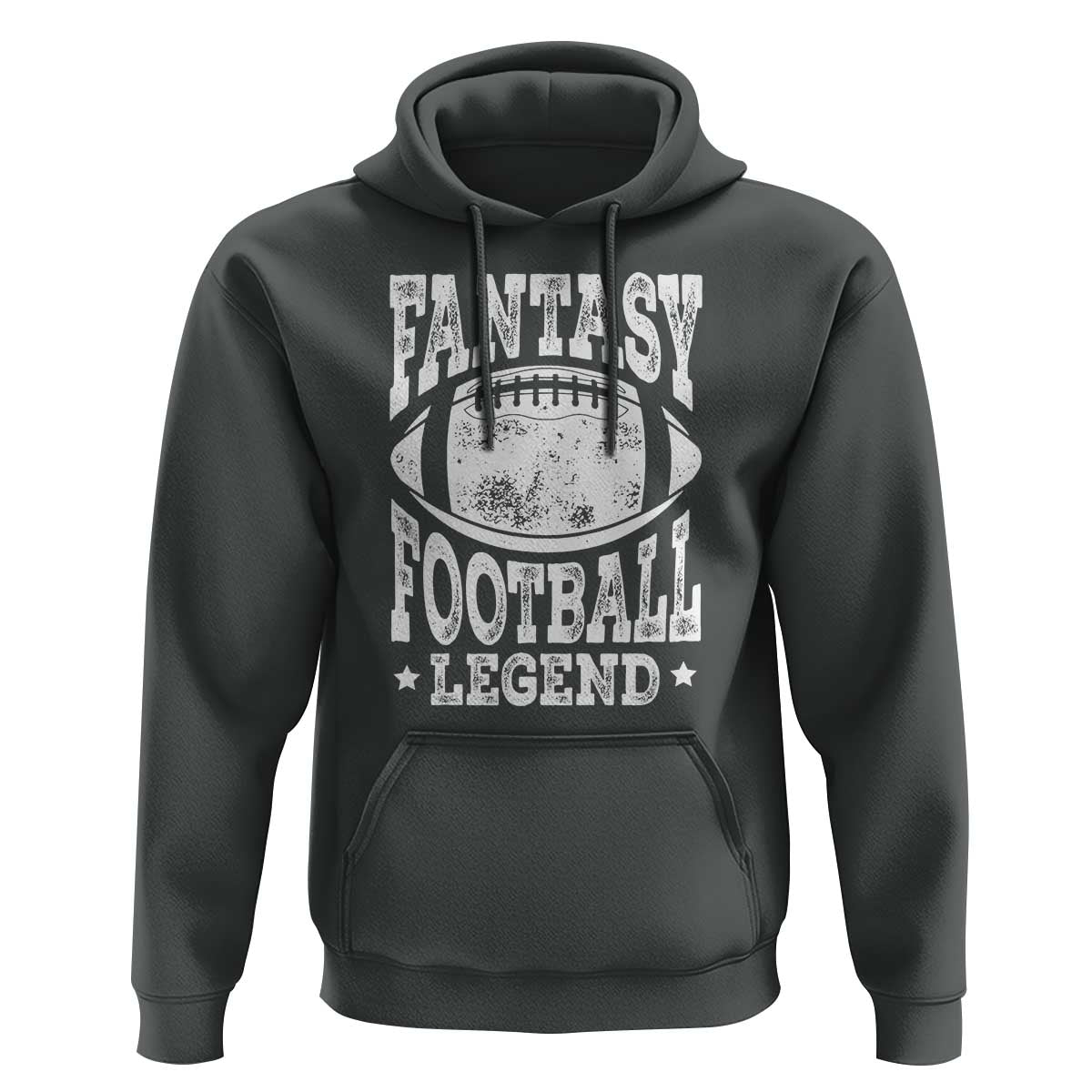 Fantasy Football Legend Hoodie Funny Gameday Dad - Wonder Print Shop