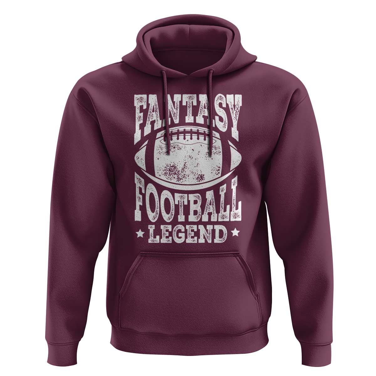 Fantasy Football Legend Hoodie Funny Gameday Dad - Wonder Print Shop