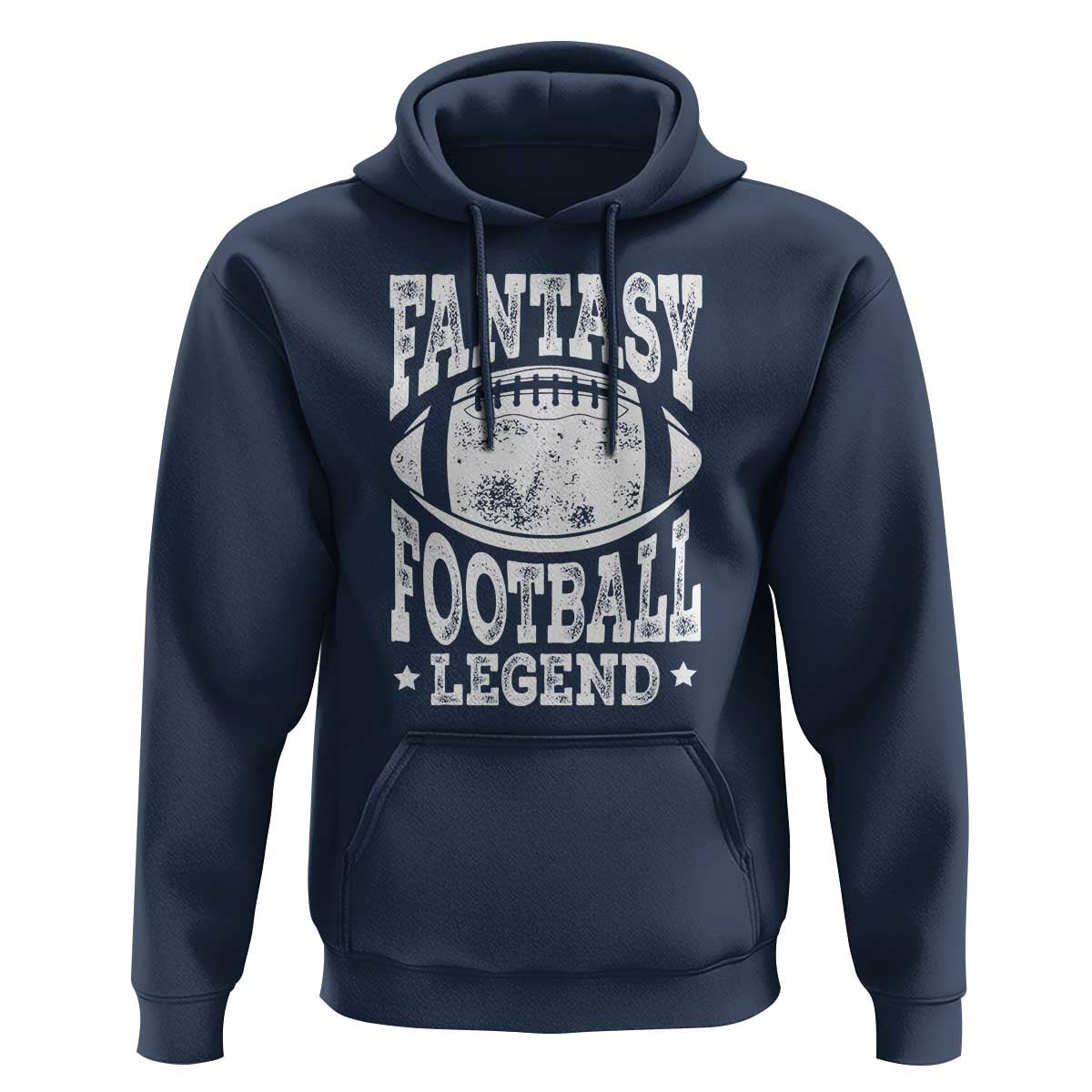 Fantasy Football Legend Hoodie Funny Gameday Dad - Wonder Print Shop