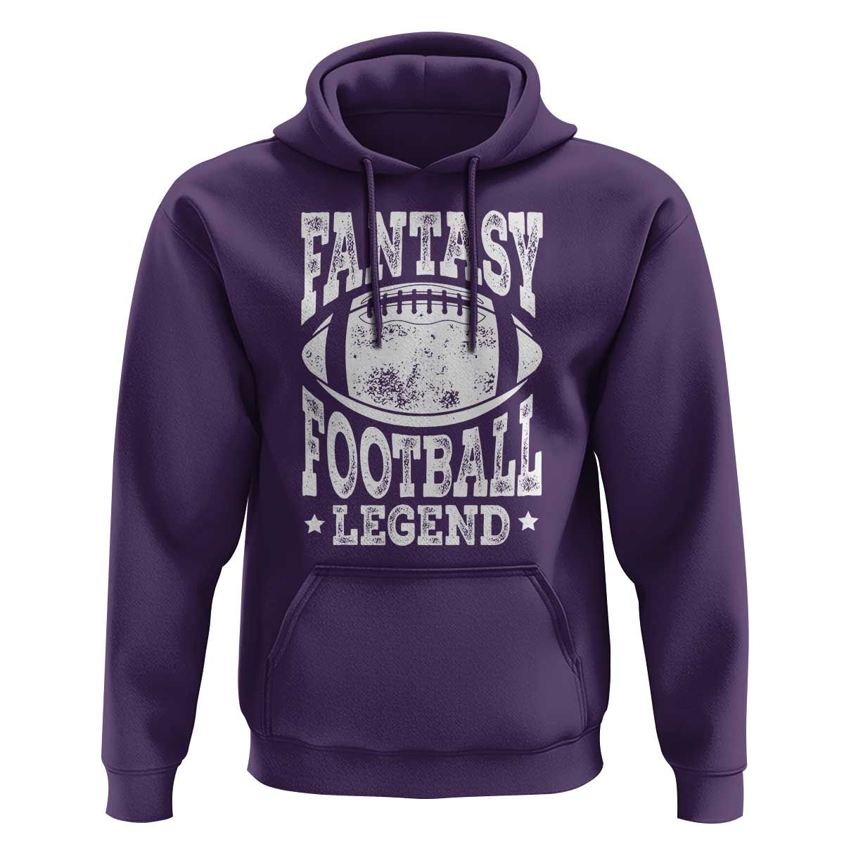 Fantasy Football Legend Hoodie Funny Gameday Dad - Wonder Print Shop