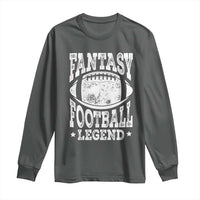 Fantasy Football Legend Long Sleeve Shirt Funny Gameday Dad - Wonder Print Shop