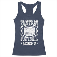 Fantasy Football Legend Racerback Tank Top Funny Gameday Dad - Wonder Print Shop