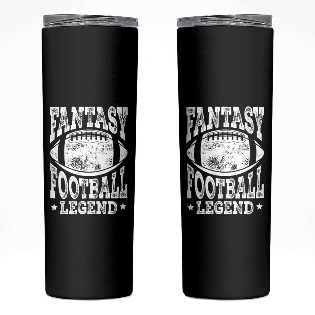 Fantasy Football Legend Skinny Tumbler Funny Gameday Dad - Wonder Print Shop