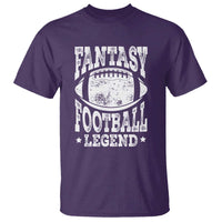 Fantasy Football Legend T Shirt Funny Gameday Dad - Wonder Print Shop