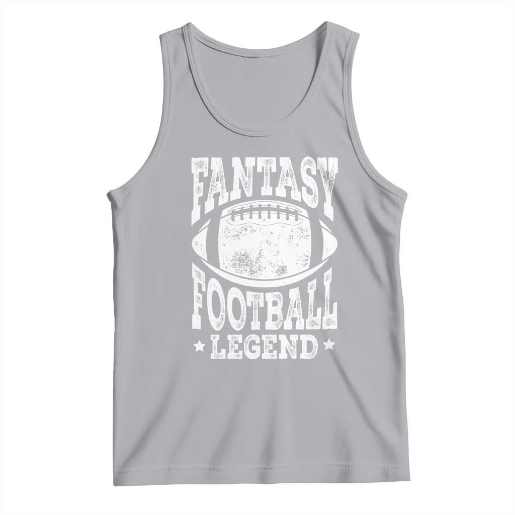 Fantasy Football Legend Tank Top Funny Gameday Dad - Wonder Print Shop
