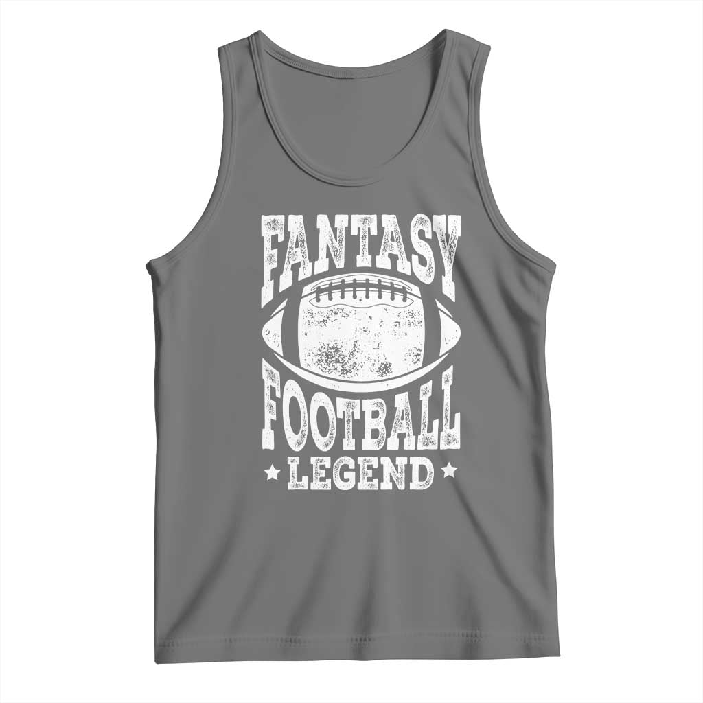 Fantasy Football Legend Tank Top Funny Gameday Dad - Wonder Print Shop