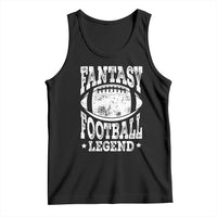 Fantasy Football Legend Tank Top Funny Gameday Dad - Wonder Print Shop