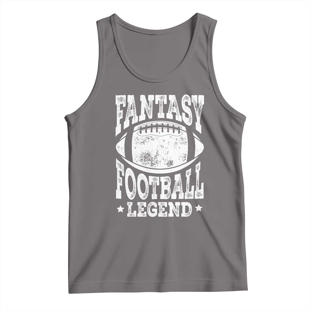 Fantasy Football Legend Tank Top Funny Gameday Dad - Wonder Print Shop