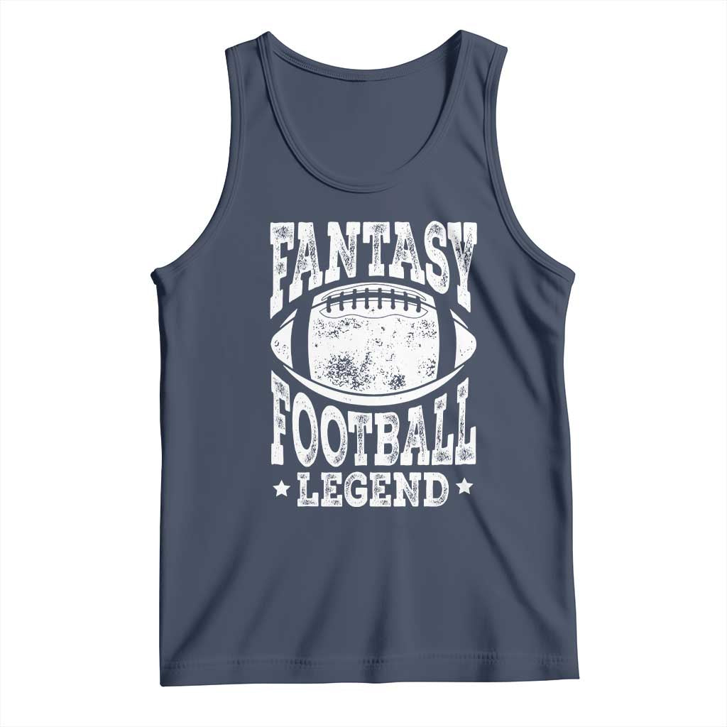 Fantasy Football Legend Tank Top Funny Gameday Dad - Wonder Print Shop