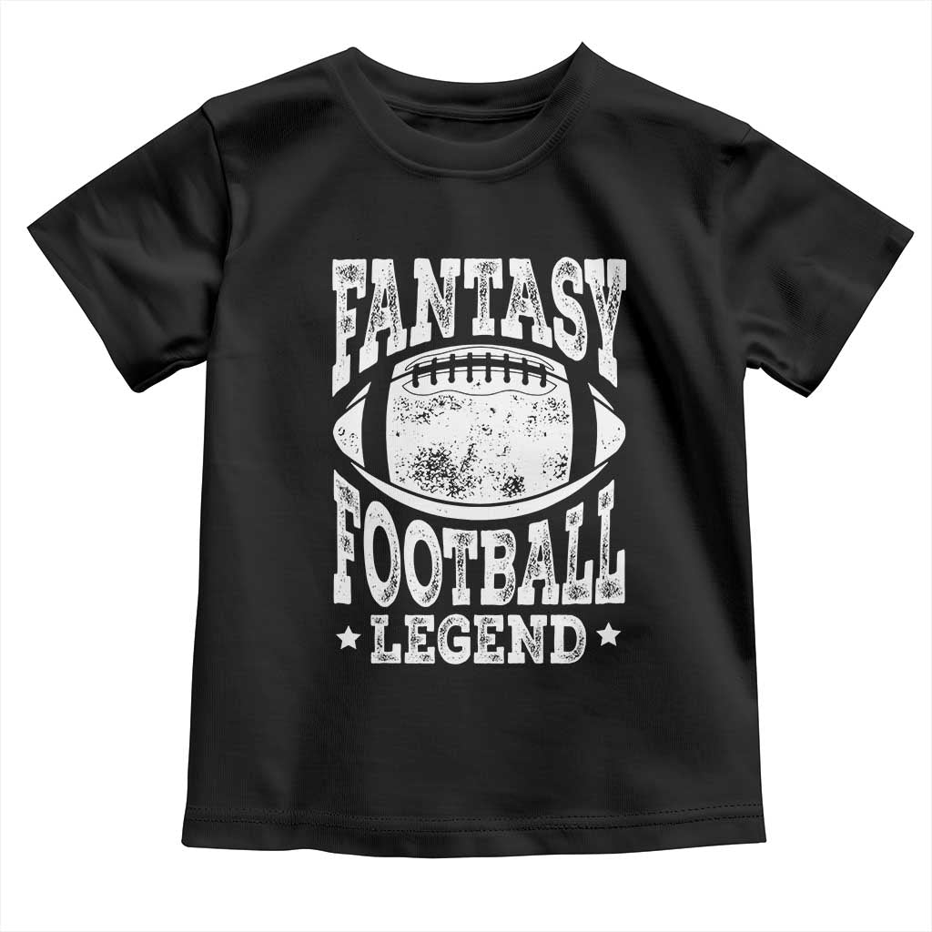Fantasy Football Legend Toddler T Shirt Funny Gameday Dad - Wonder Print Shop