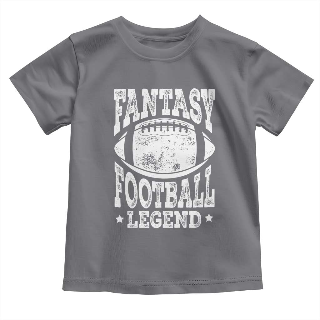 Fantasy Football Legend Toddler T Shirt Funny Gameday Dad - Wonder Print Shop