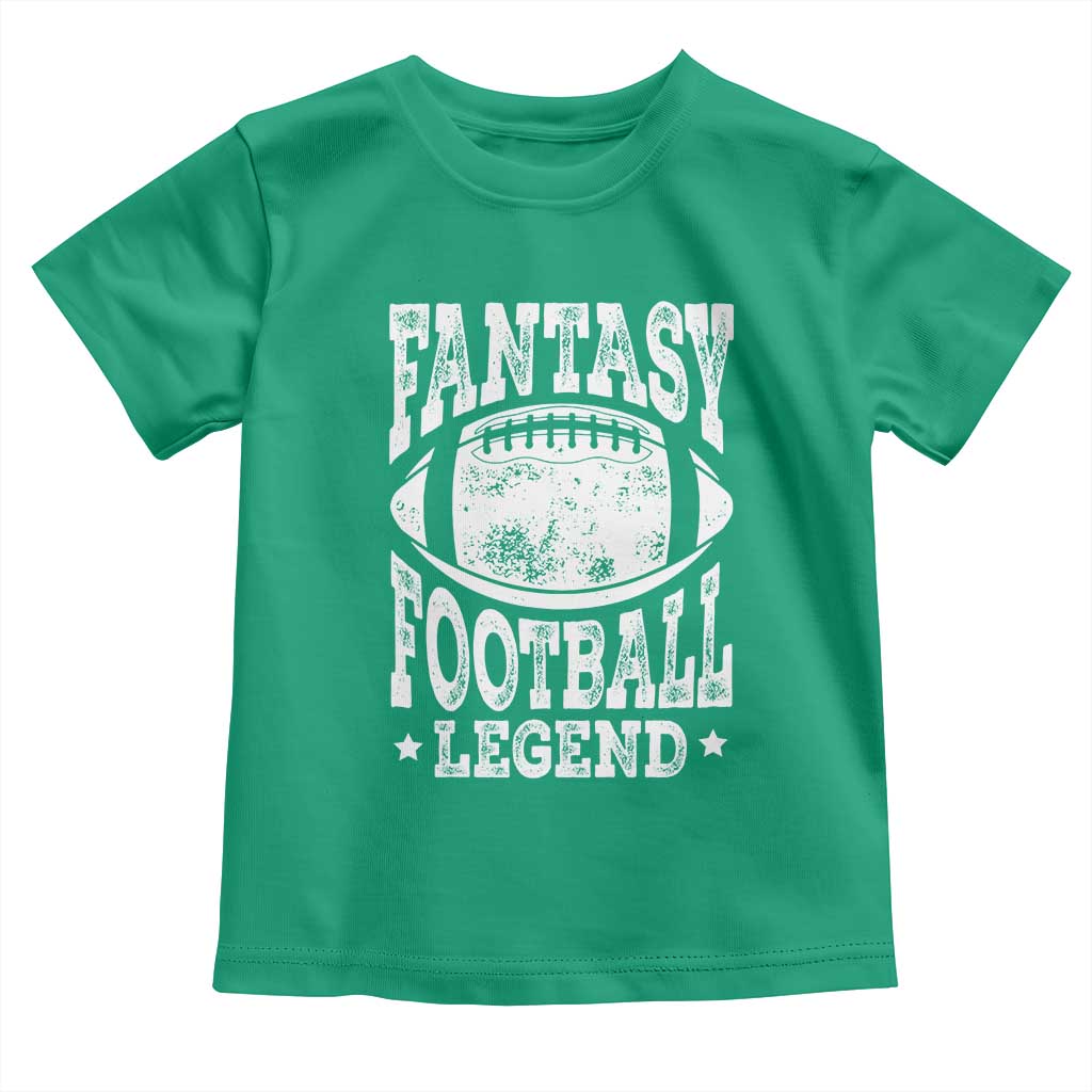 Fantasy Football Legend Toddler T Shirt Funny Gameday Dad - Wonder Print Shop