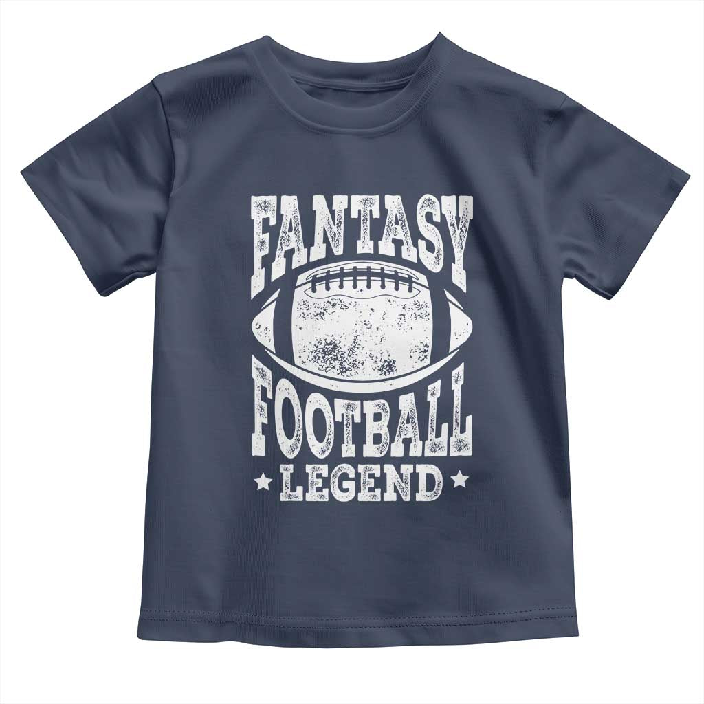 Fantasy Football Legend Toddler T Shirt Funny Gameday Dad - Wonder Print Shop