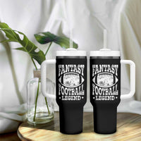 Fantasy Football Legend Tumbler With Handle Funny Gameday Dad - Wonder Print Shop