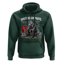 Funny Waiting On Parts Mechanic Skeleton Auto Repair Life Hoodie