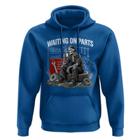 Funny Waiting On Parts Mechanic Skeleton Auto Repair Life Hoodie