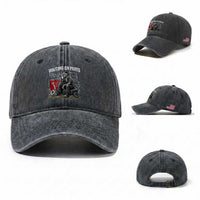 Funny Waiting On Parts Mechanic Skeleton Auto Repair Life Washed Cotton Baseball Cap