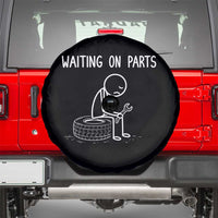 Funny Waiting On Parts Mechanic Auto Repair Car Spare Tire Cover