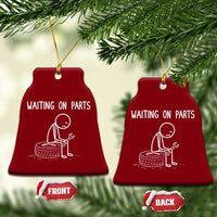 Funny Waiting On Parts Mechanic Auto Repair Car Ceramic Ornament