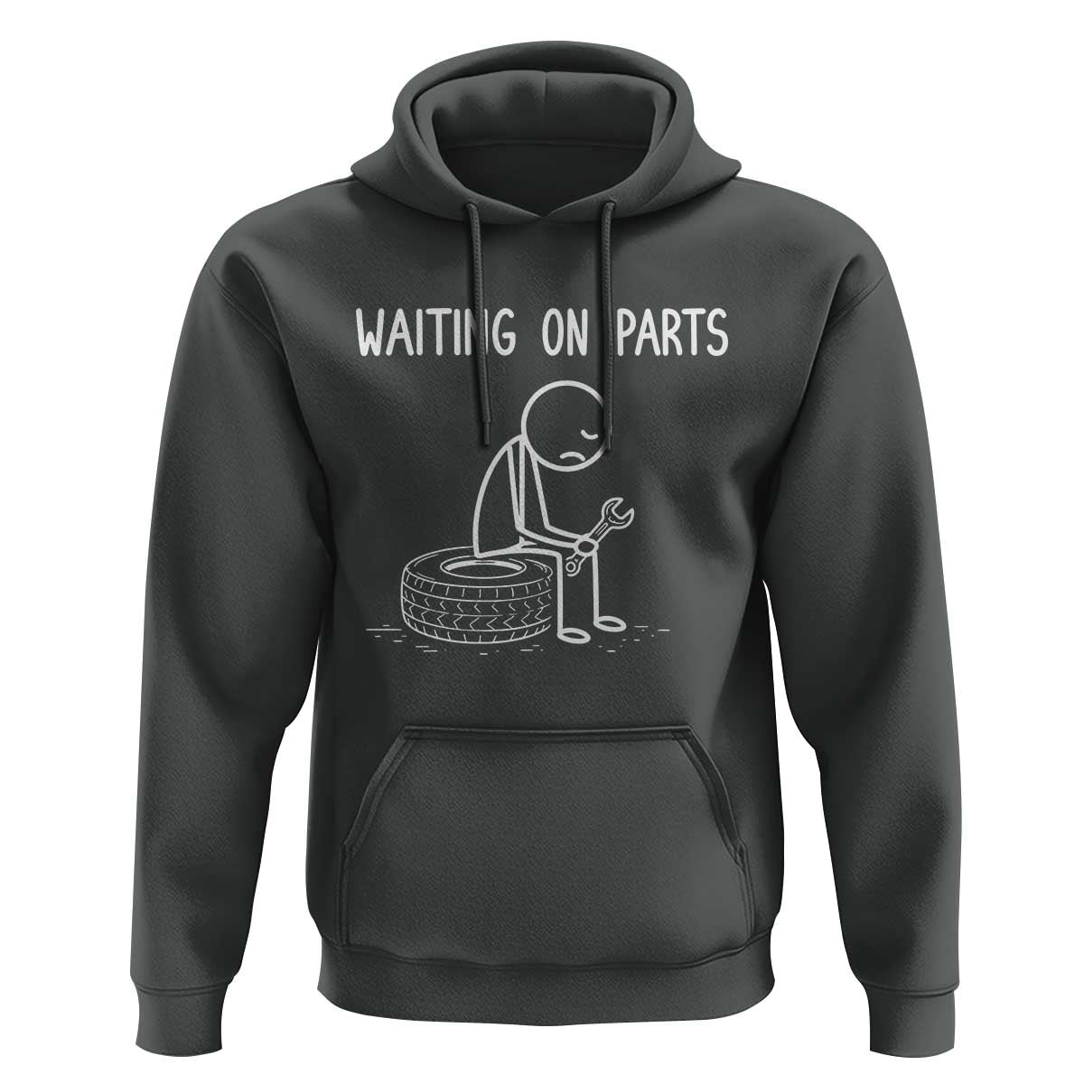 Funny Waiting On Parts Mechanic Auto Repair Car Hoodie