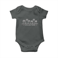 Animal Shelter Volunteer Baby Onesie Cat Dog Rescue Supporter