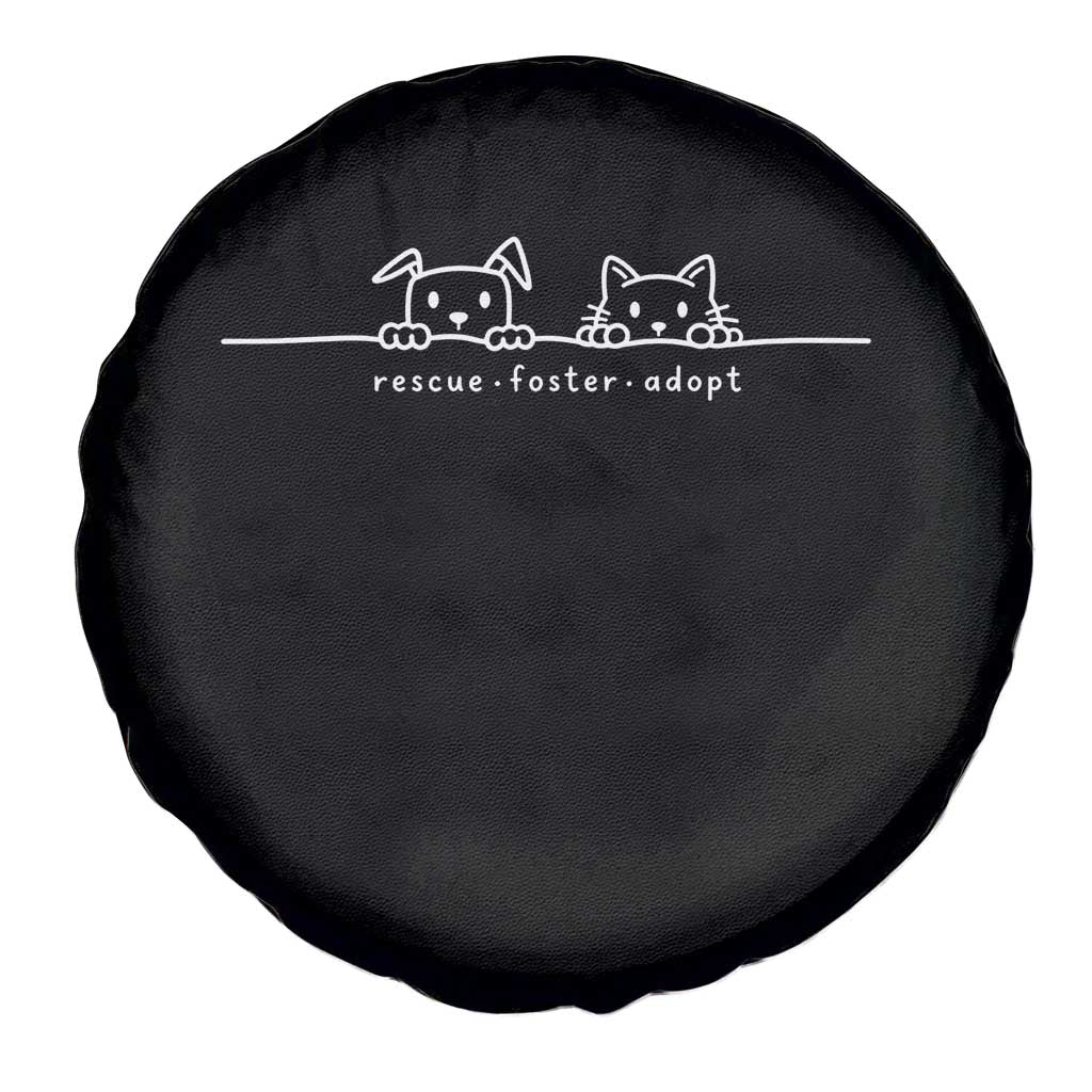 Rescue Dog Cat Spare Tire Cover Adopt Rescue Foster Animal Shelter Volunteer