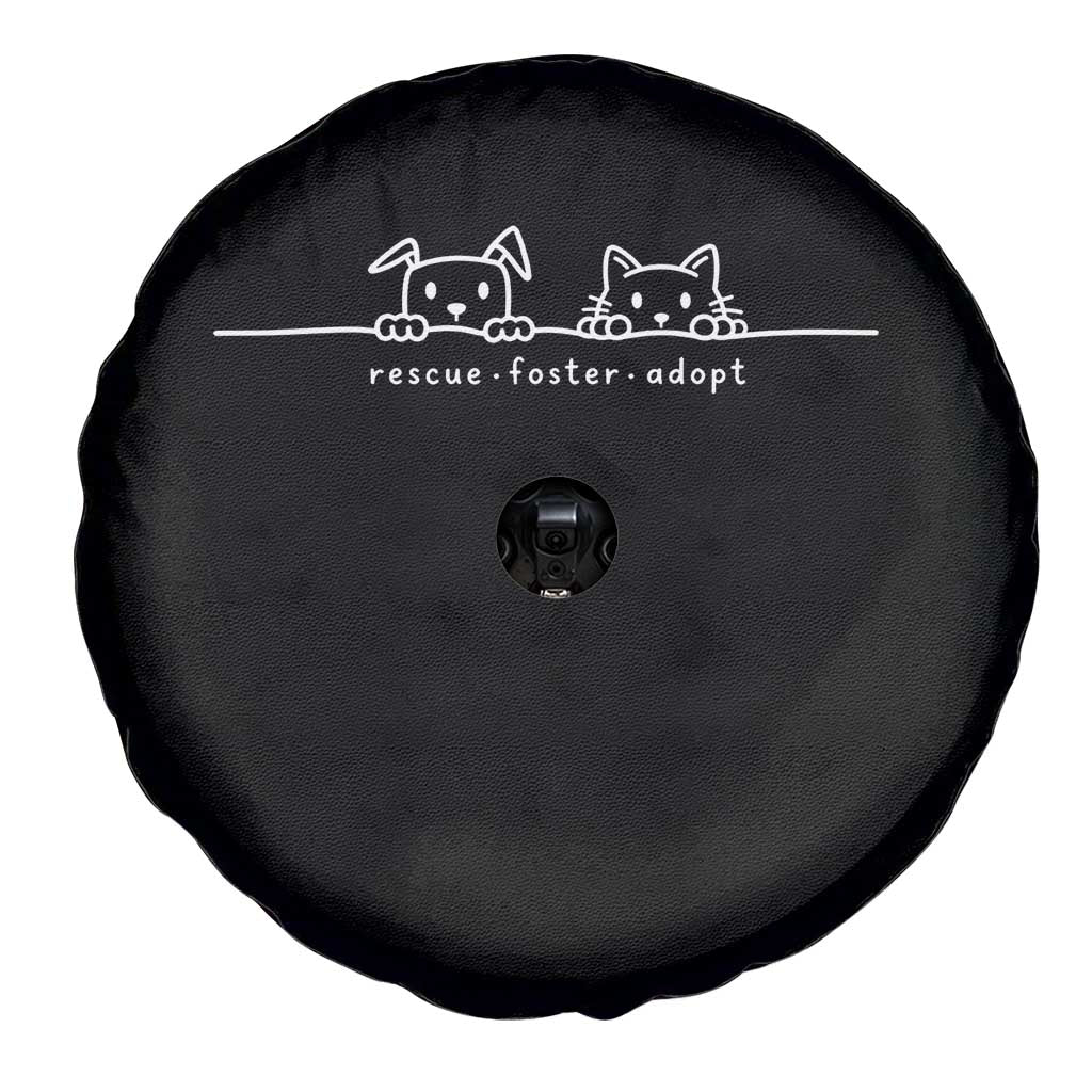 Rescue Dog Cat Spare Tire Cover Adopt Rescue Foster Animal Shelter Volunteer