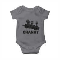 Cranky Car Engine Crankshaft Cars Lover Baby Onesie Mechanics Father Day