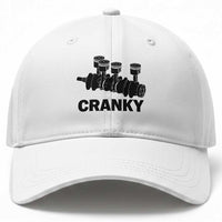 Cranky Car Engine Crankshaft Cars Lover Baseball Cap Mechanics Father Day