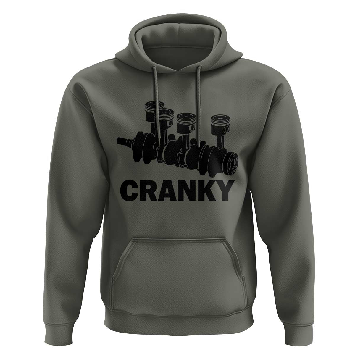 Cranky Car Engine Crankshaft Cars Lover Hoodie Mechanics Father Day