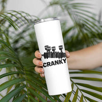 Cranky Car Engine Crankshaft Cars Lover Skinny Tumbler Mechanics Father Day